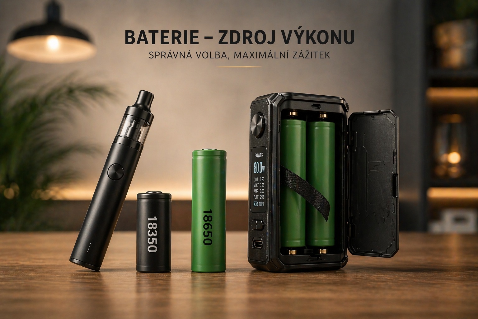 Baterie - zdroj výkonu